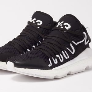 ADIDAS Y-3 Y-3 Kusari - Black & White Sneakers